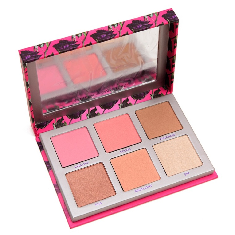UD Sin Afterglow Cheek Palette Highlighter + Blush